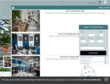 Tablet Screenshot of cavancrystalhotel.com